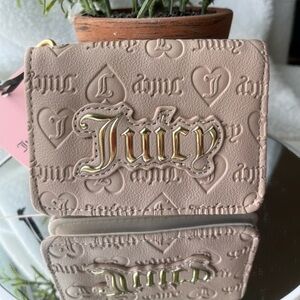 Juicy Couture Upgrade U Café Card Case & ID Holder Wallet with Key Fob – NWT